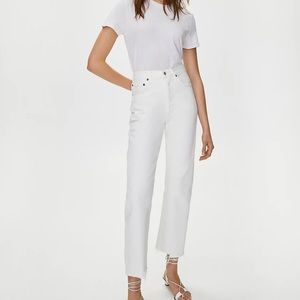Agolde 90s jean white